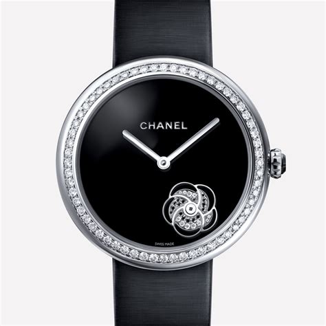 white gold chanel watch|mademoiselle chanel watch.